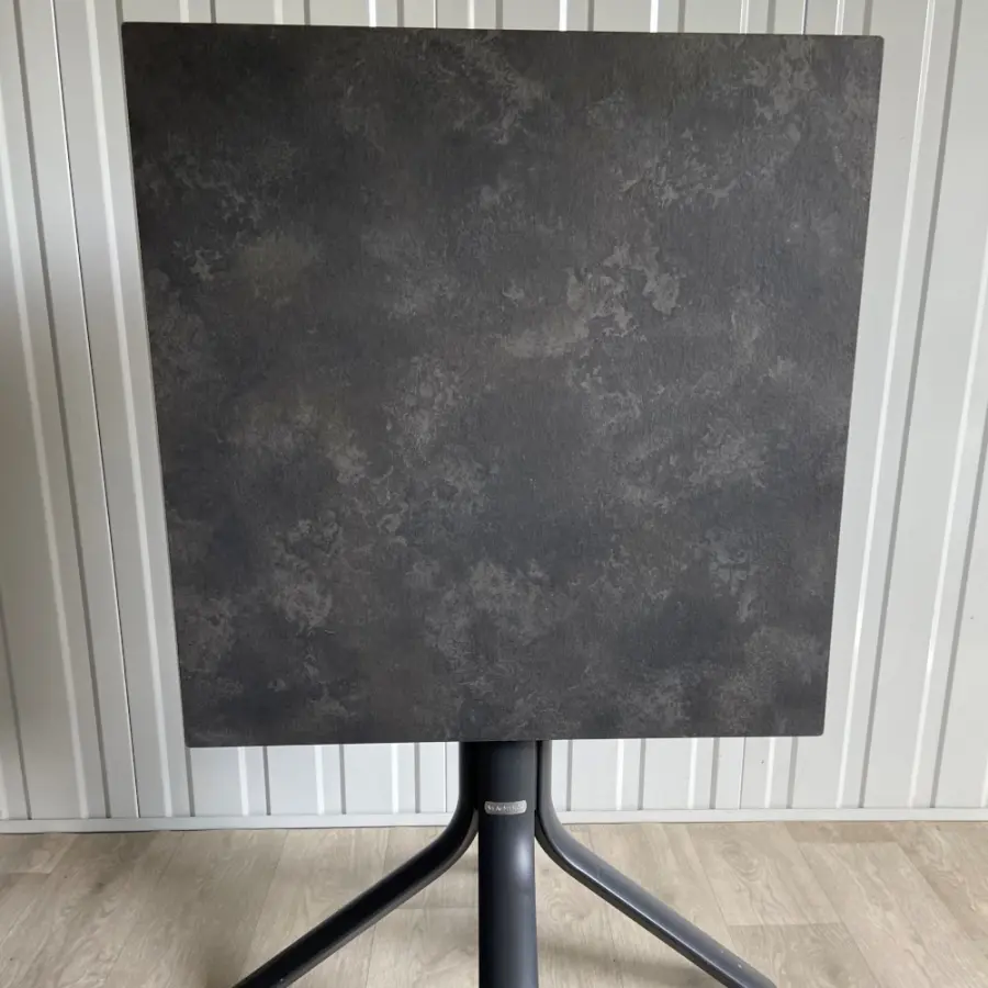 Table - Vlaemynck - 69x69cm - Gris anthracite