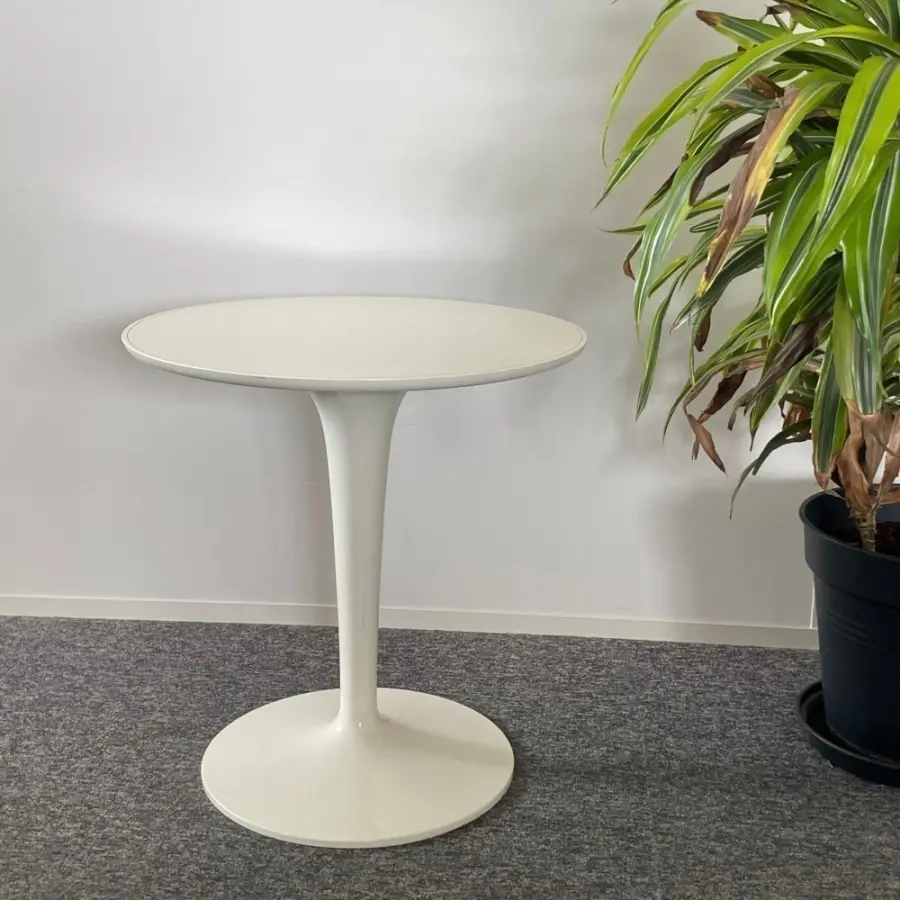 Table basse - Kartell - H51xD45cm - Blanc