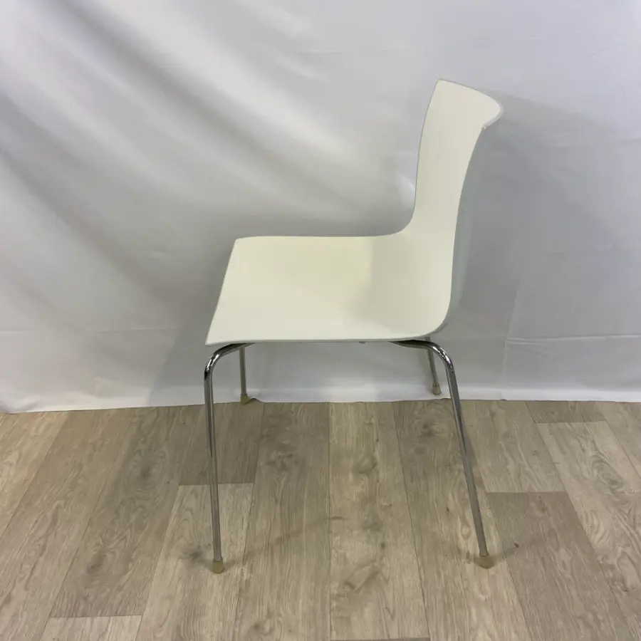 Chaise - Arper/Catifa -  Polypropylène - Blanc