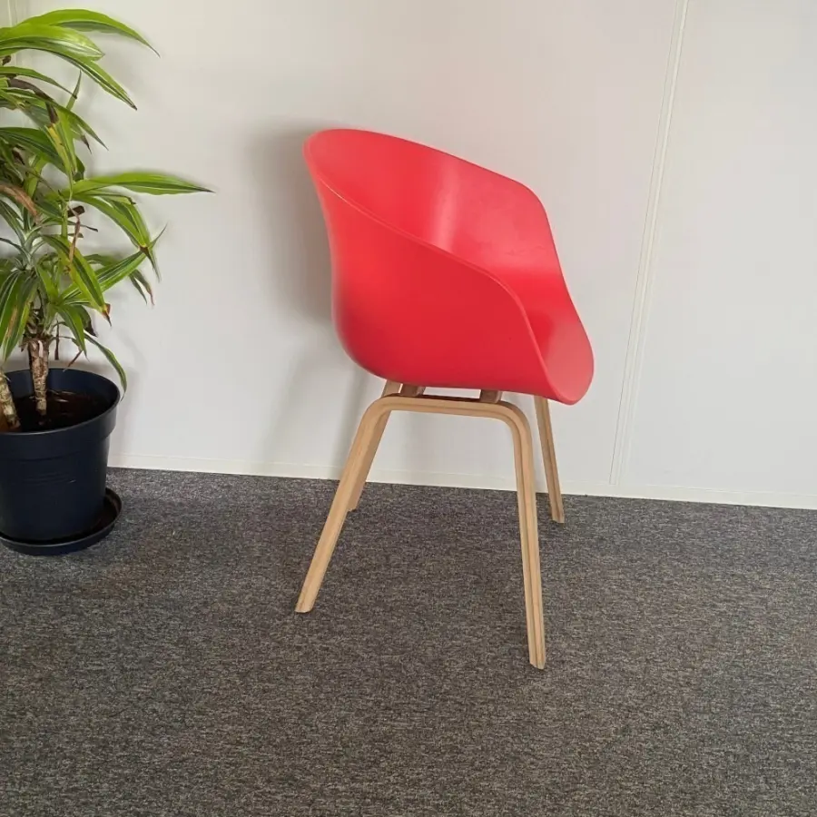 Chaise - SCOP3 - Plastique - Rouge