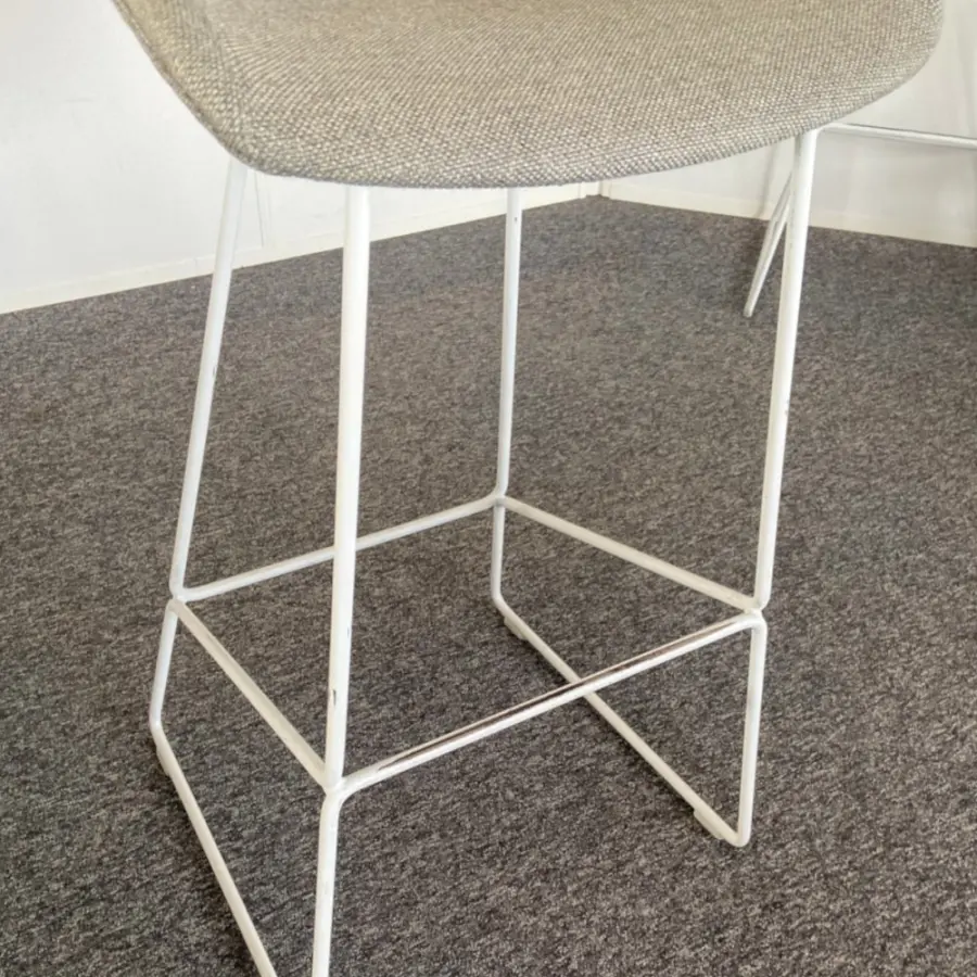 Tabouret - SCOP3 - Tissu - Gris