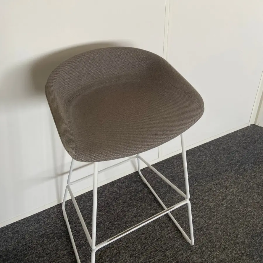 Tabouret - SCOP3 - Tissu - Gris