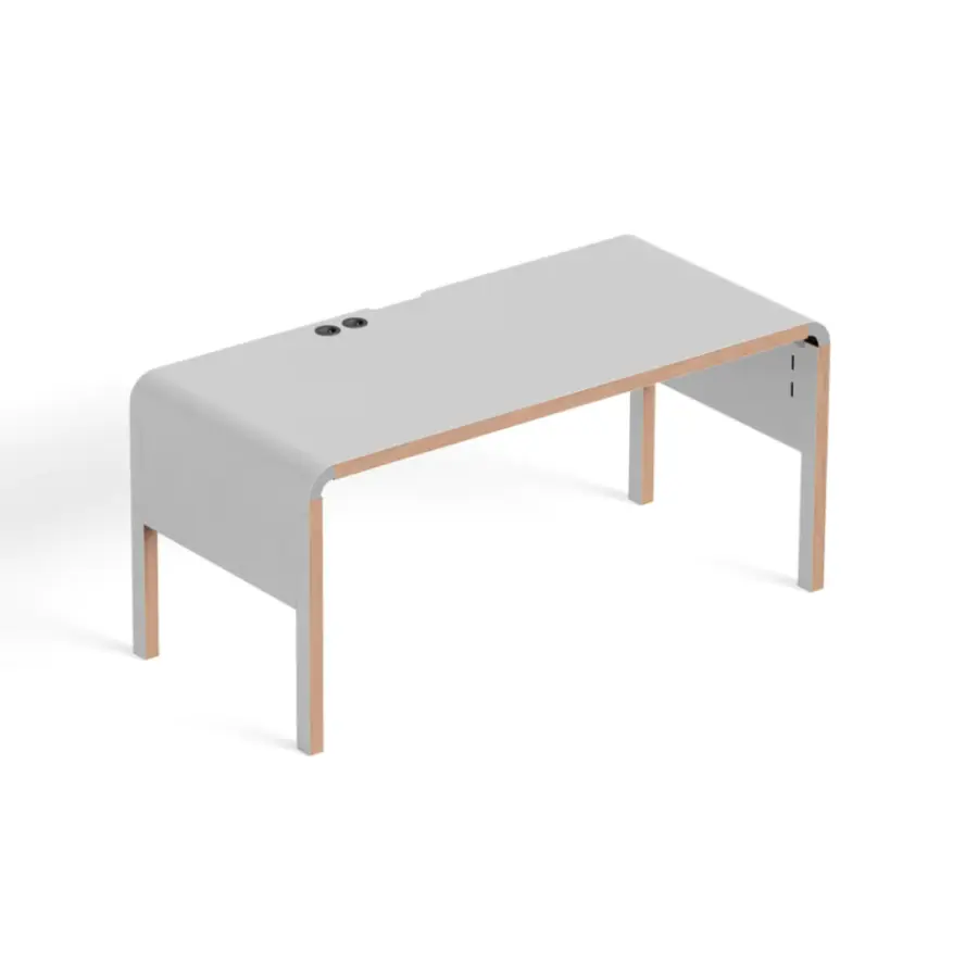 Bureau de direction - Maximum/Bupo - 140x70cm - Gris