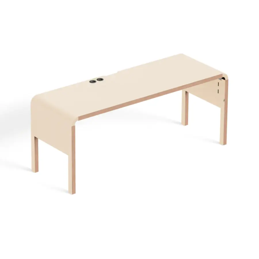 Bureau de direction - Maximum/Bupo - 160x70cm - Beige