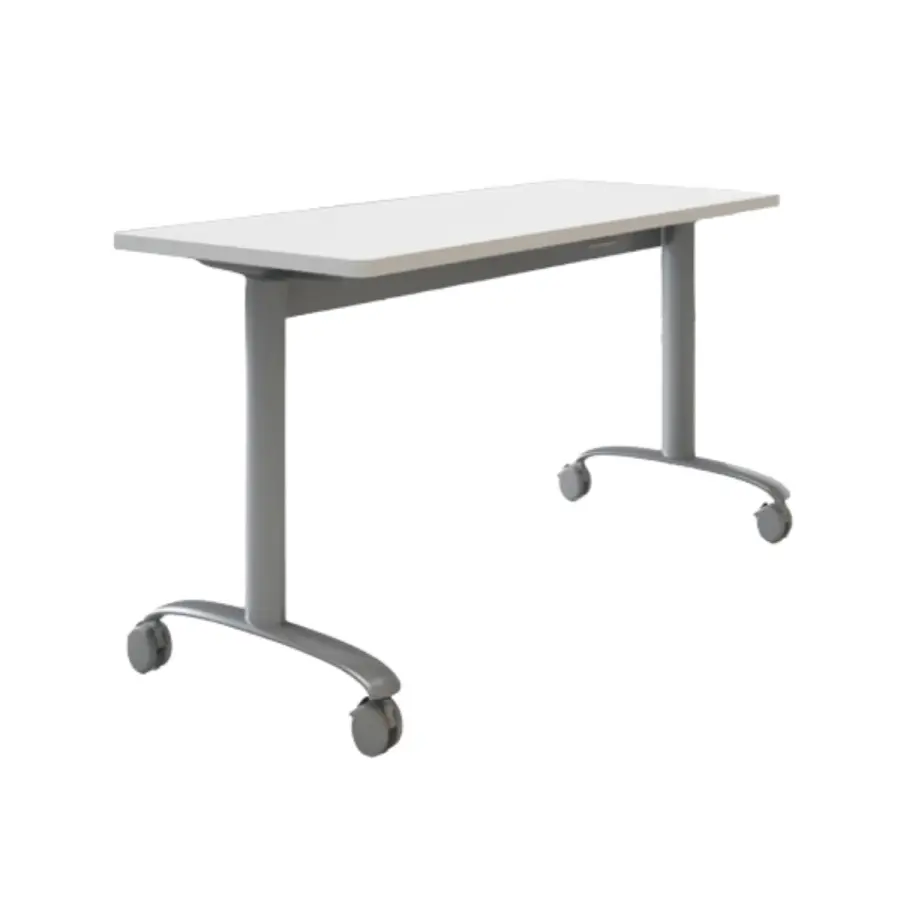 Table modulable - Buronomic/Solution - 140x70cm - Blanc