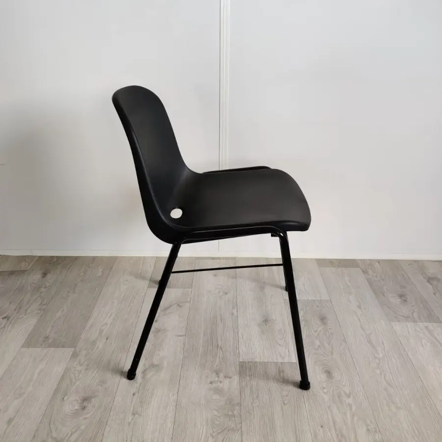 Chaise - SCOP3 - Plastique - Noir