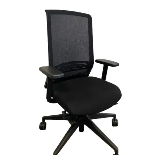 Fauteuil de bureau, dossier résille, Eurosit