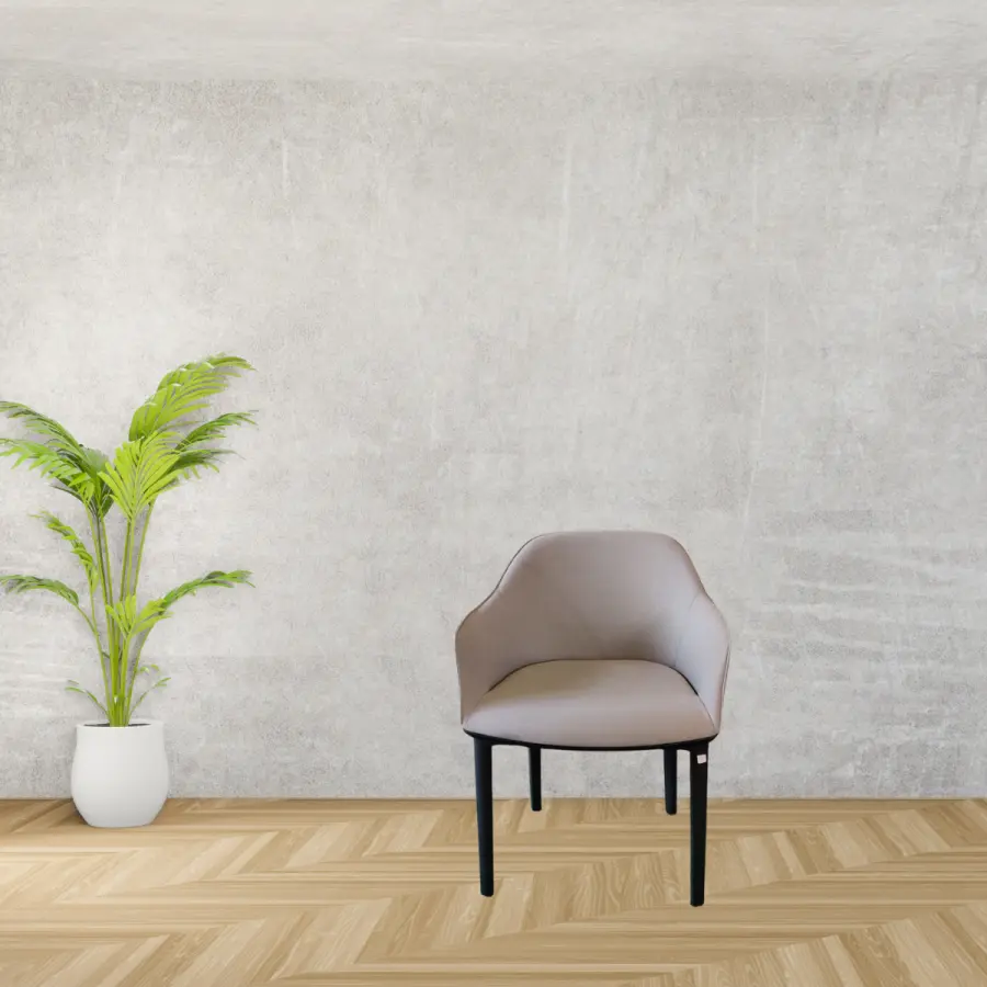 Fauteuil - Vitra - Mousse polyuréthane - Beige