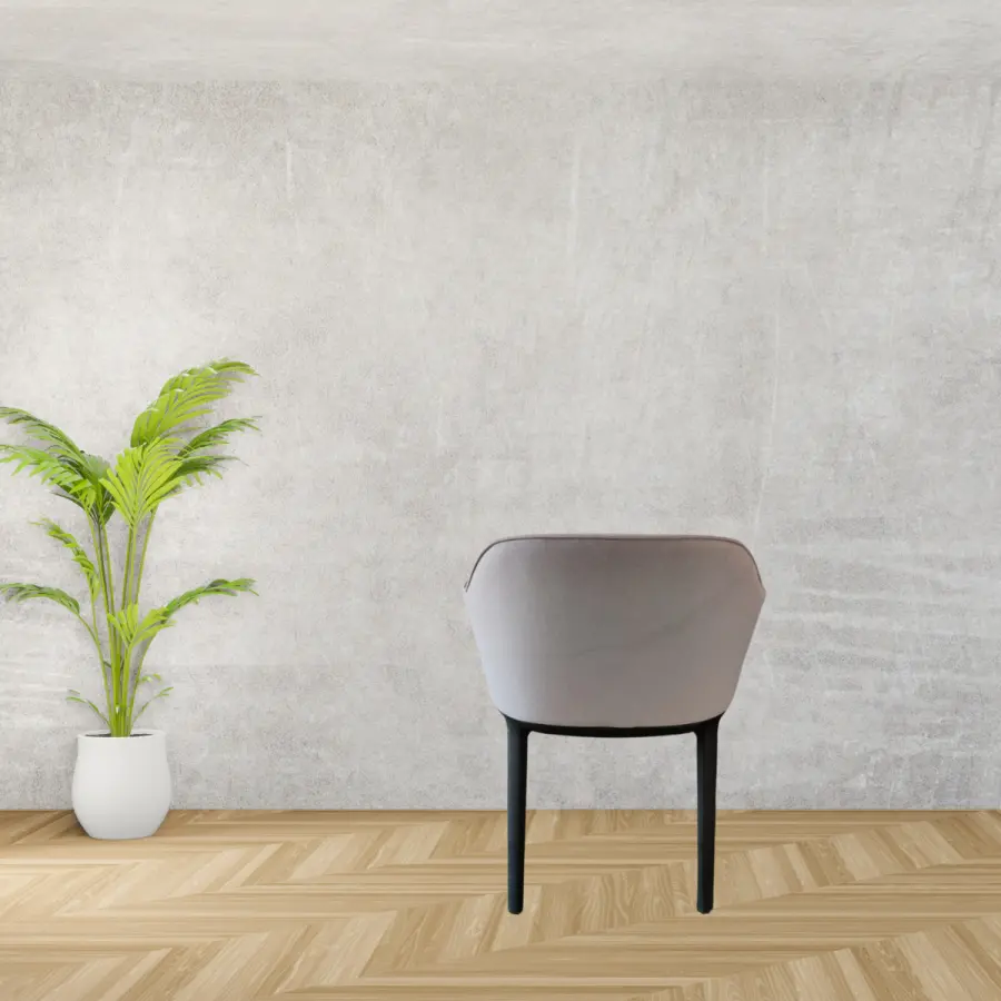 Fauteuil - Vitra - Mousse polyuréthane - Beige