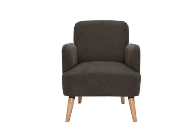 Fauteuil tissu - SCOP3 - Gris