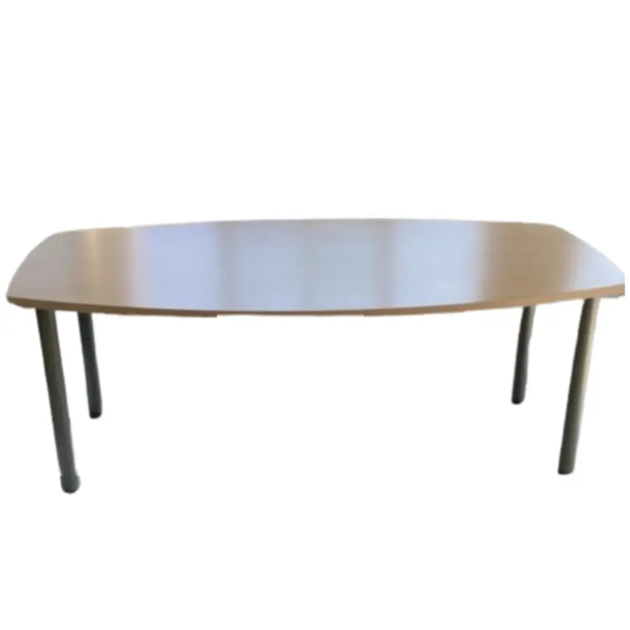 Table de réunion - SCOP3/Tonneau - 195x120cm - Bois clair