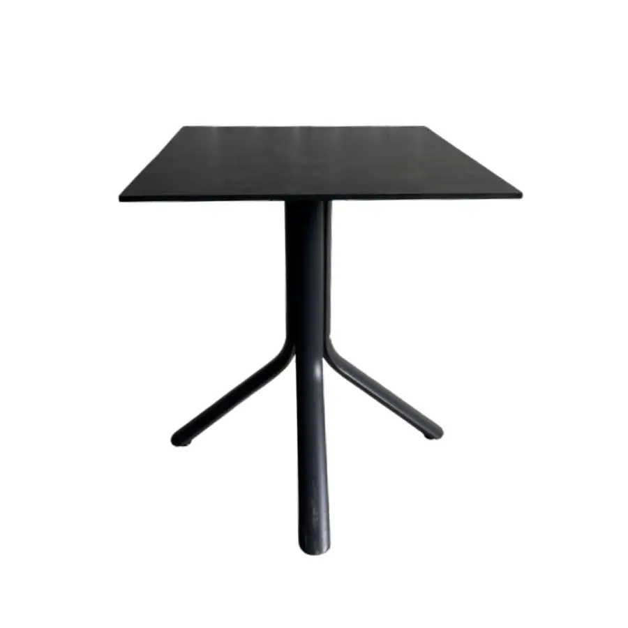 Table - Vlaemynck - 69x69cm - Gris anthracite