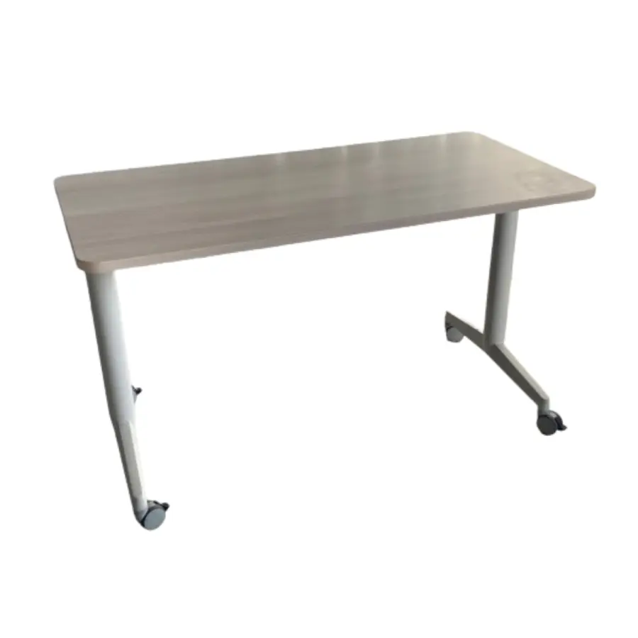 Table modulable - Steelcase - 130x60cm - Bois clair