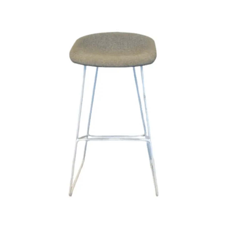 Tabouret - SCOP3 - Tissu - Gris